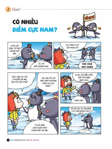  Quiz! Khoa Học Kì Thú - Nam Cực Bắc Cực - Shin, Hye-young 