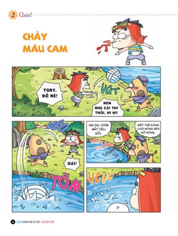  Quiz! Khoa Học Kì Thú - Sơ Cấp Cứu - Shin, Hye-young 