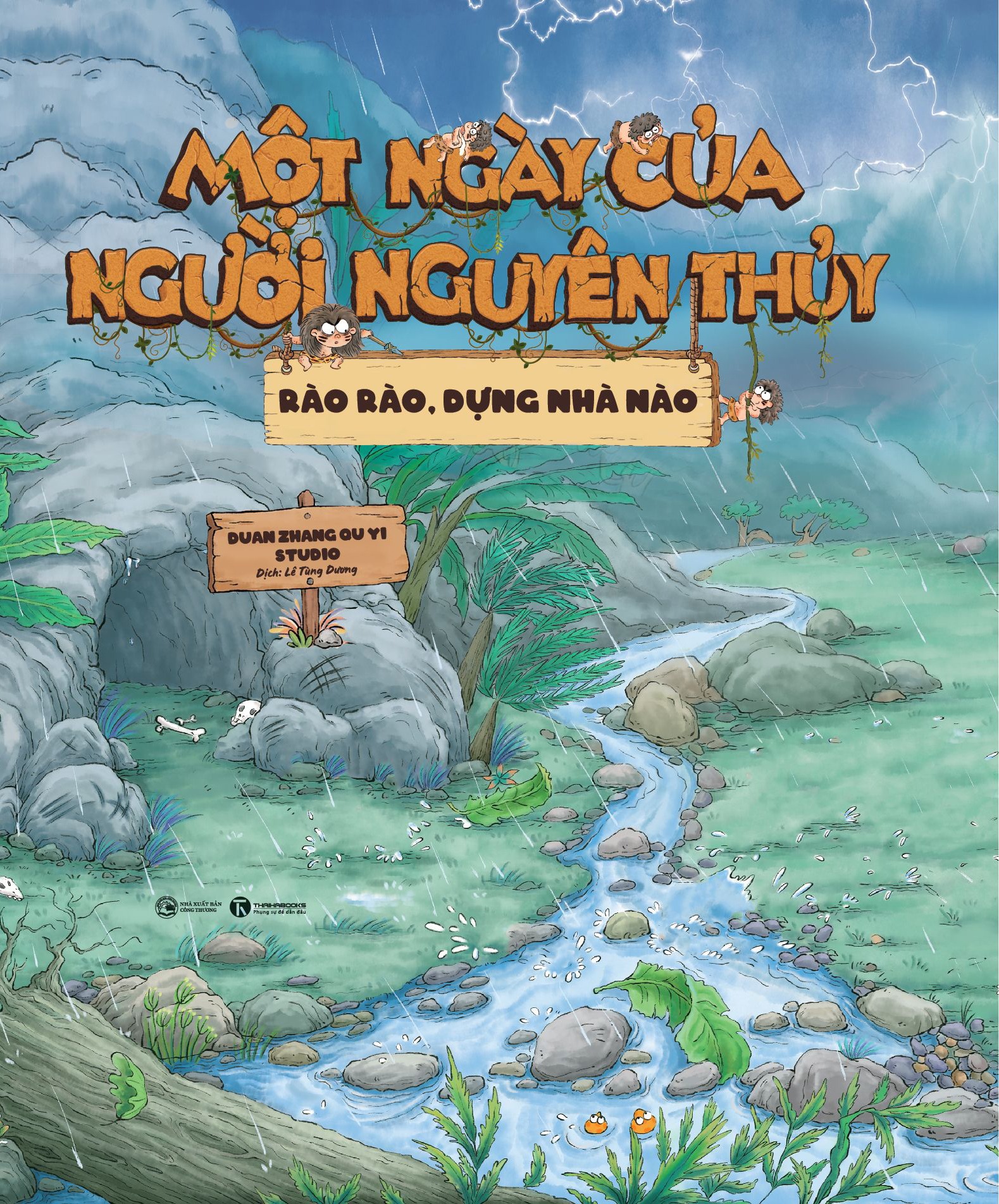 Bộ Sách Một Ngày Của Người Nguyên Thủy (Bộ 4 Cuốn) - Bìa Cứng - Duan Zhang Qu Yi Studio