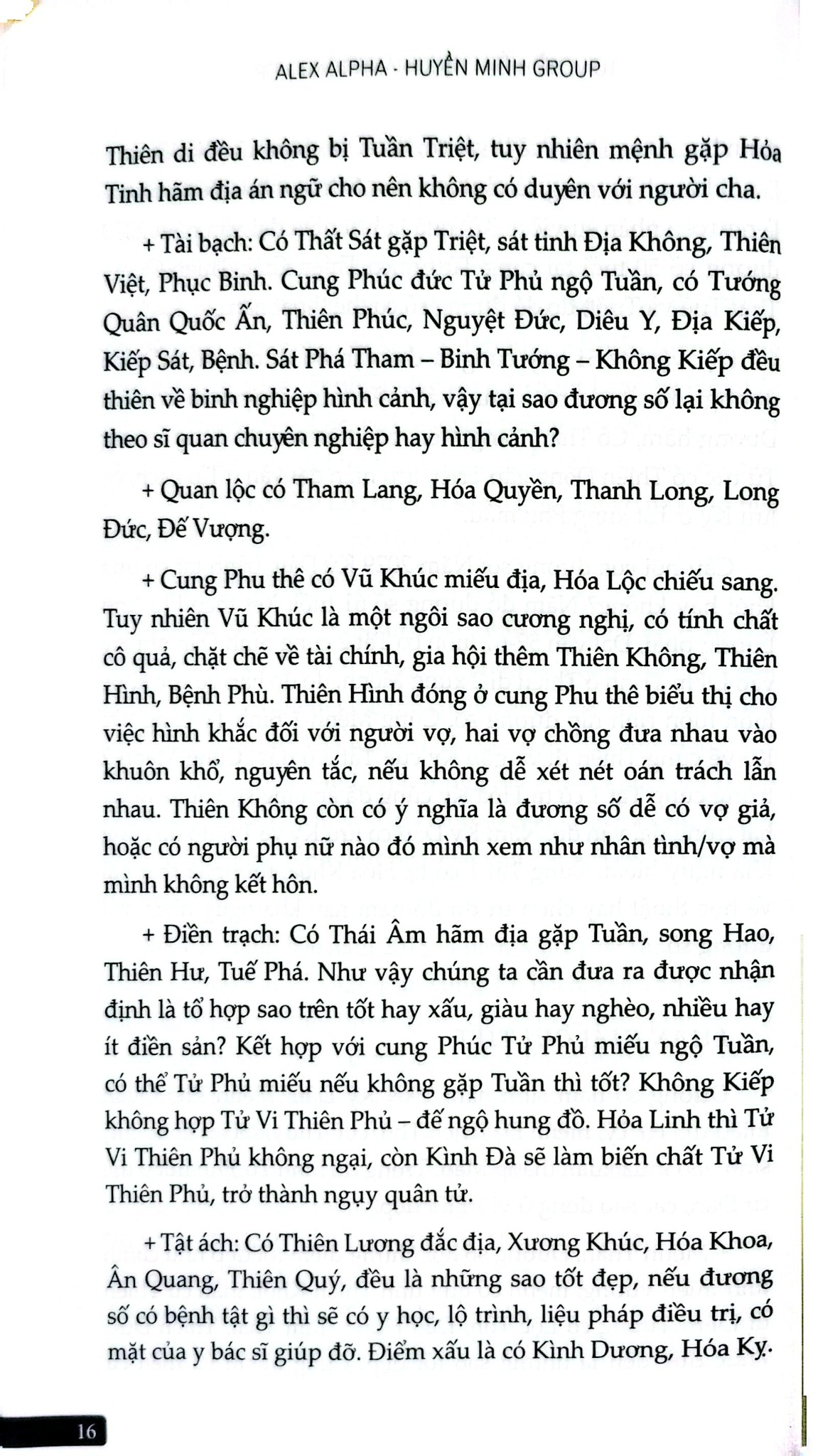 Tử Vi Dễ Hiểu - Thực Hành Tổng Hợp - Tập 1 - Alex Alpha, Huyền Minh Group
