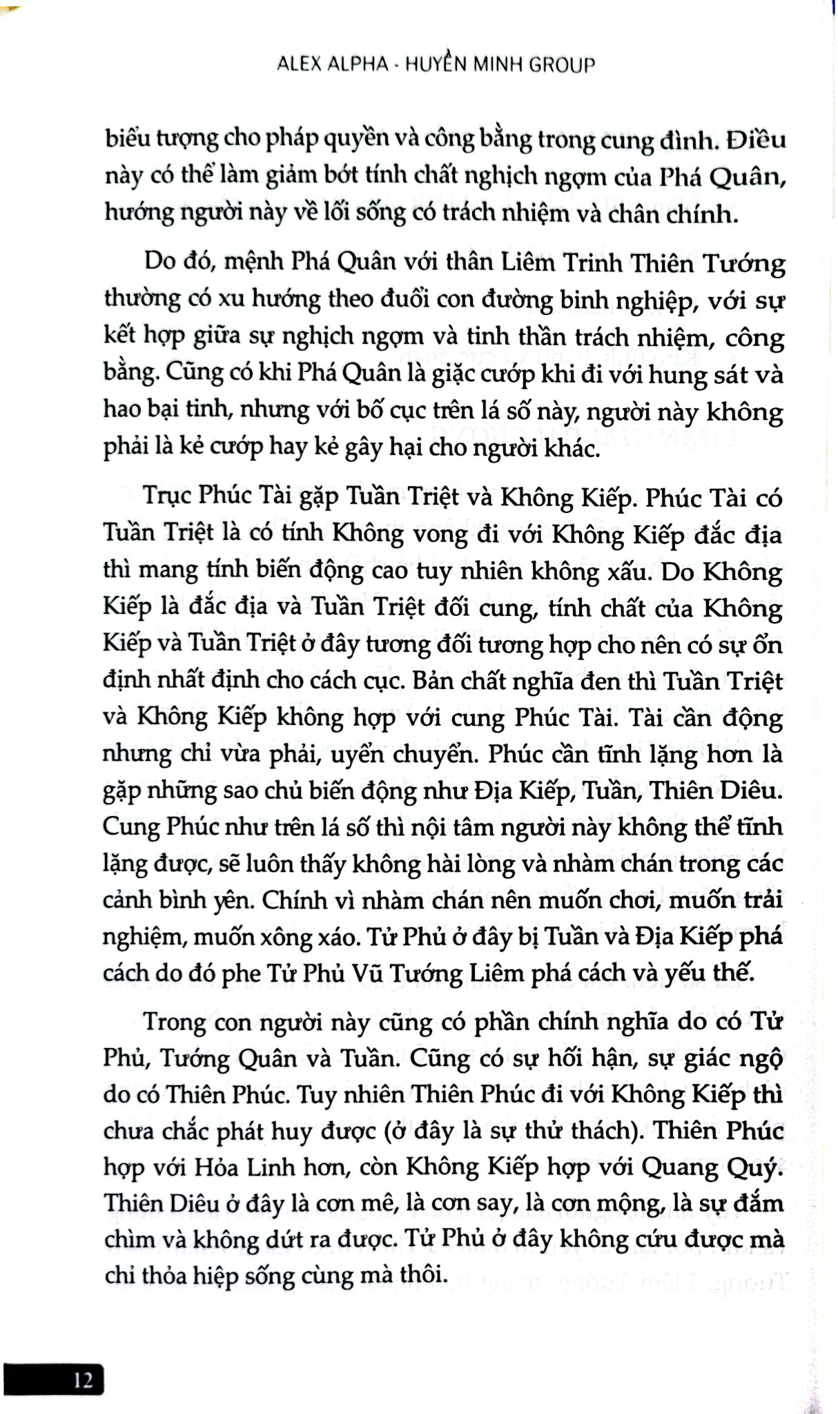 Tử Vi Dễ Hiểu - Thực Hành Tổng Hợp - Tập 1 - Alex Alpha, Huyền Minh Group