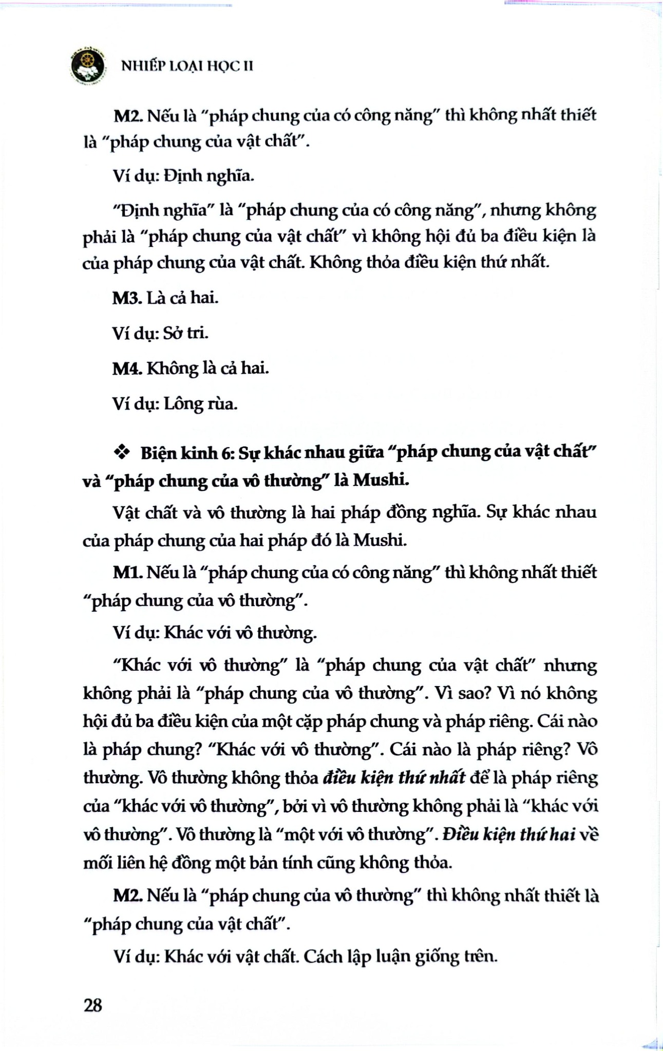 Nhiếp Loại Học II - Thiết Lập Con Đường Lý Luận Khai Mở Tuệ Nhãn - 
Chusang Tulku Rinpoche