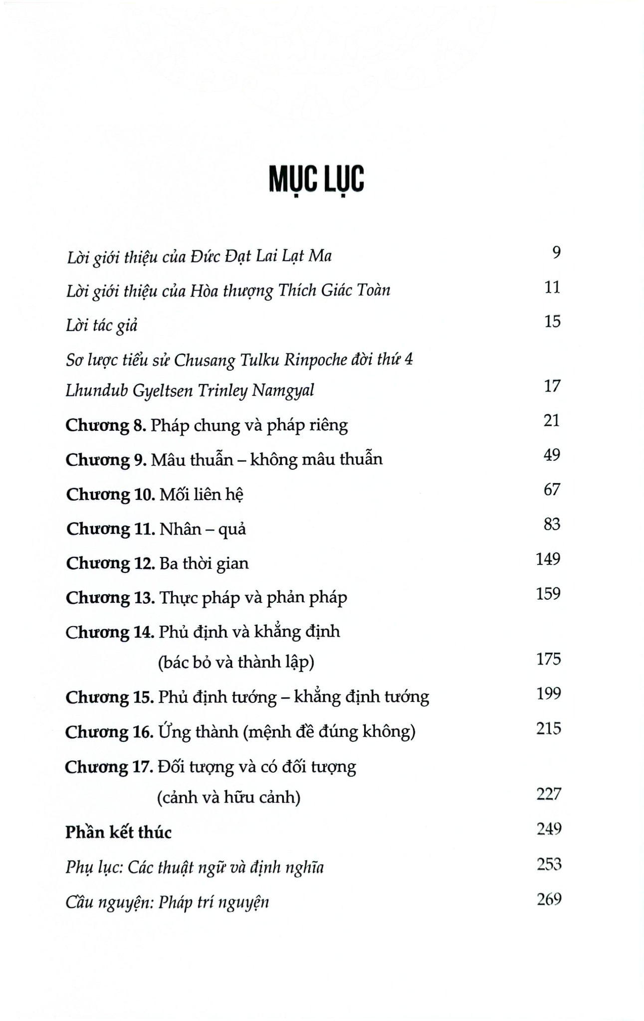 Nhiếp Loại Học II - Thiết Lập Con Đường Lý Luận Khai Mở Tuệ Nhãn - 
Chusang Tulku Rinpoche