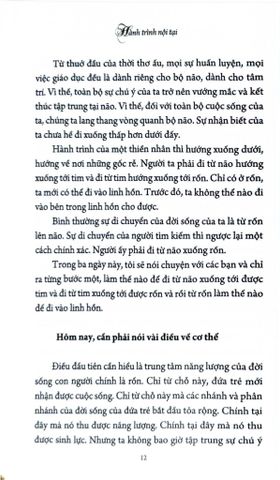  Hành Trình Nội Tại: Thiền Và Nghệ Thuật Đối Diện Với Cuộc Sống - Osho 