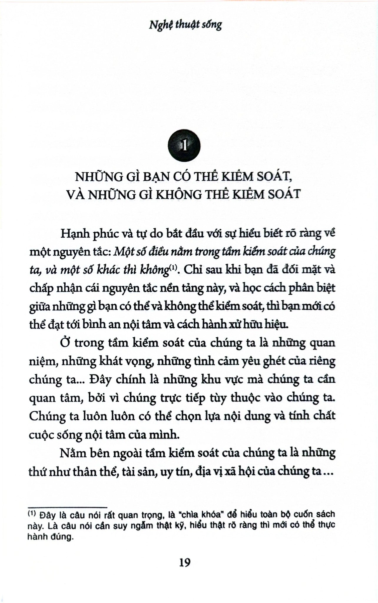 Nghệ Thuật Sống - Epictetus