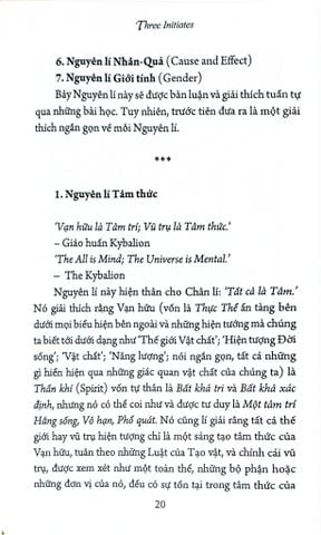  Kỳ Thư Kybalion - Three Initiates 