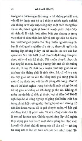  Chủ Nghĩa Thực Dụng - Bìa Mềm - William James 
