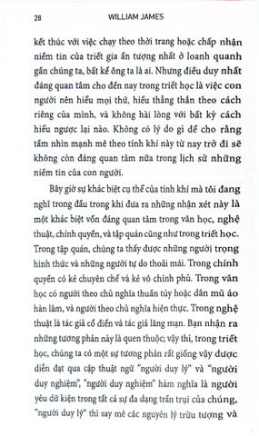  Chủ Nghĩa Thực Dụng - Bìa Mềm - William James 