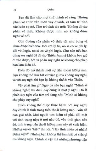  Thiền: Nghệ Thuật Nhập Định -  Osho 