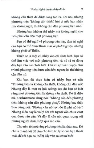  Thiền: Nghệ Thuật Nhập Định -  Osho 