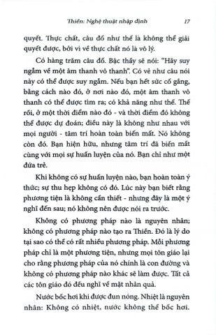 Thiền: Nghệ Thuật Nhập Định -  Osho 