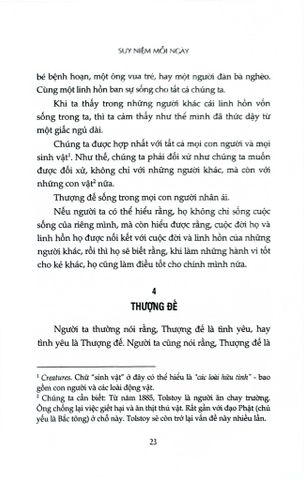  Suy Niệm Mỗi Ngày - Lev Tolstoy 
