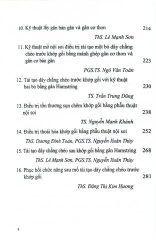  Phẫu Thuật Nội Soi Khớp Gối - PGS.TS.Nguyễn Xuân Thùy 