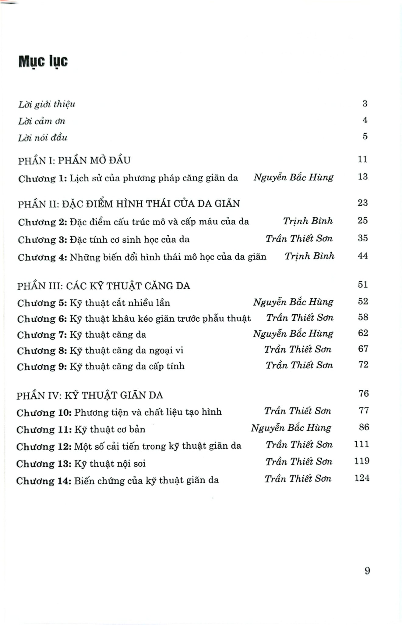 Phương Pháp Giãn Da Trong Phẫu Thuật Tạo Hình Và Thẩm Mỹ  - GS.TS. Trần Thiết Sơn - PGS.TS. Nguyễn Bắc Hùng