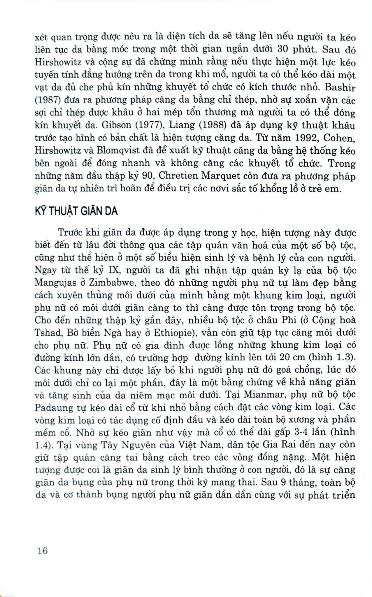 Phương Pháp Giãn Da Trong Phẫu Thuật Tạo Hình Và Thẩm Mỹ  - GS.TS. Trần Thiết Sơn - PGS.TS. Nguyễn Bắc Hùng