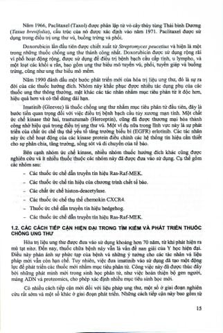  Phương Pháp Tổng Hợp Một Số Nhóm Thuốc Chống Ung Thư ( Giáo Trình Đào Tạo Sau Đại Học ) - ĐH Y Hà Nội 