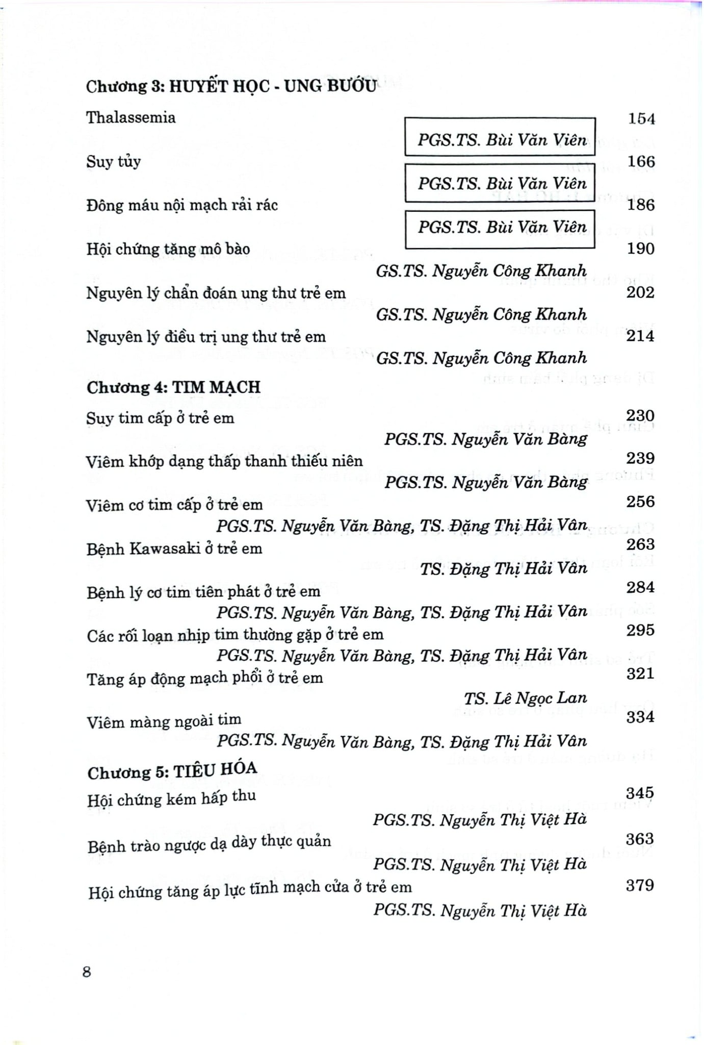 Bài Giảng Nhi Khoa (SĐH) - ĐH Y Hà Nội