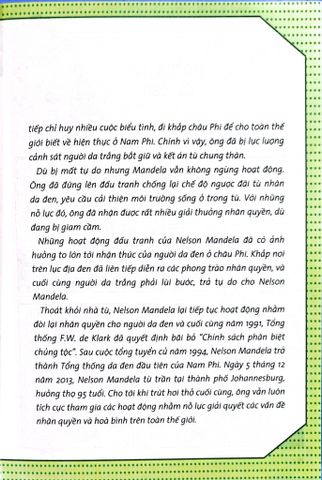  Nelson Mandela - Who? Chuyện Kể Danh Nhân Thế Giới 