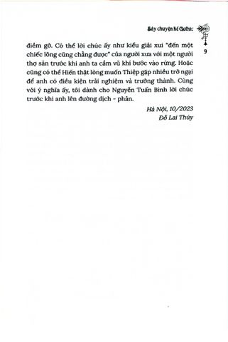  Bảy Chuyện Kể Gothic - Isak Dinesen 