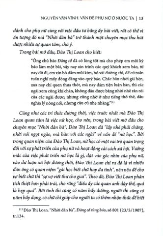  Phụ Nữ Tùng Thư - Nguyễn Văn Vĩnh Vấn Đề Phụ Nữ Ở Nước Ta - Nguyễn Văn Vĩnh 