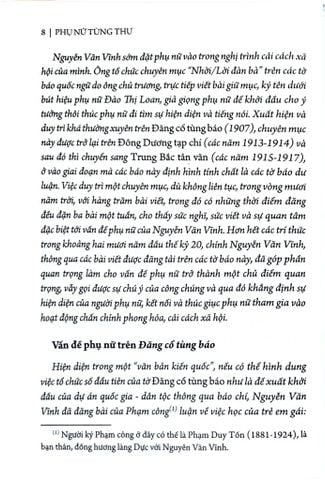  Phụ Nữ Tùng Thư - Nguyễn Văn Vĩnh Vấn Đề Phụ Nữ Ở Nước Ta - Nguyễn Văn Vĩnh 