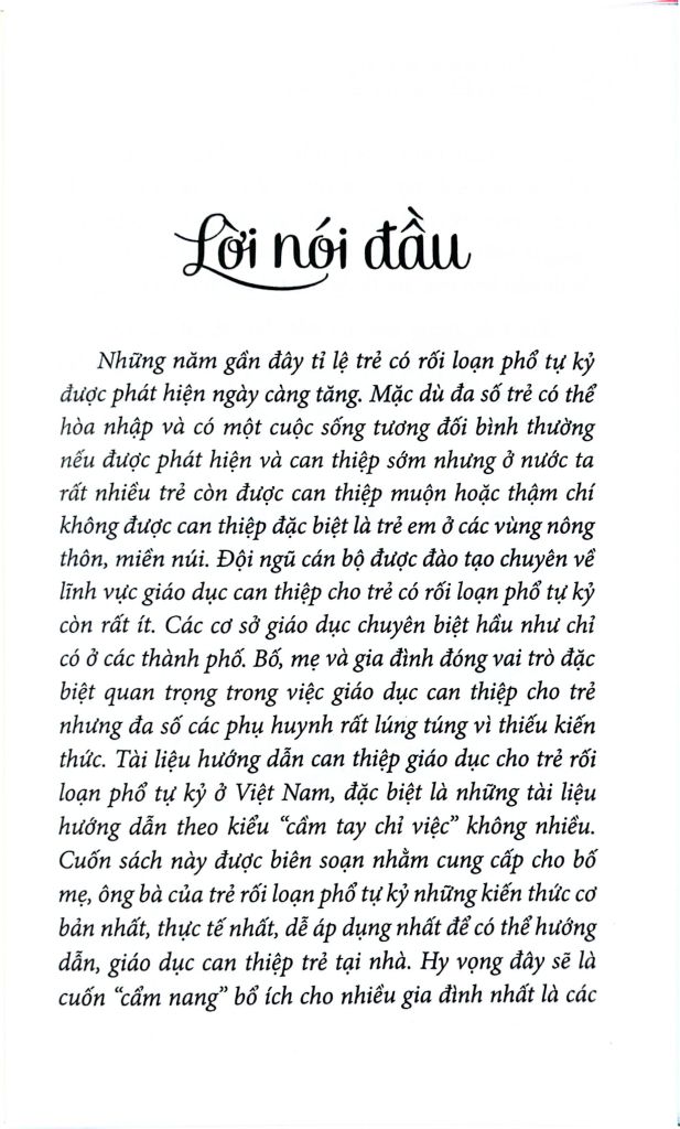 CN nuôi dạy trẻ tự kỷ- Nuôi dạy trẻ có rối loạn phổ tự kỷ - Nguyễn Thanh Liêm