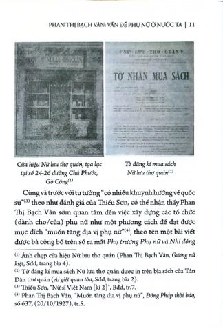  Phụ Nữ Tùng Thư - Phan Thị Bạch Vân Vấn Đề Phụ Nữ Ở Nước Ta - Đoàn Ánh Dương, Nguyễn Thị Lan Anh, Vũ Thị Thanh Loan 