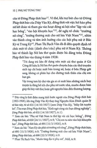  Phụ Nữ Tùng Thư - Phan Thị Bạch Vân Vấn Đề Phụ Nữ Ở Nước Ta - Đoàn Ánh Dương, Nguyễn Thị Lan Anh, Vũ Thị Thanh Loan 