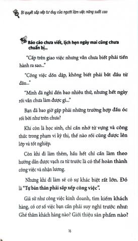  Những Điều Công Ty Không Dạy Bạn - Bí Quyết Sắp Xếp Tư Duy Của Người Làm Việc Năng Suất Cao - Ryuji Inoue 