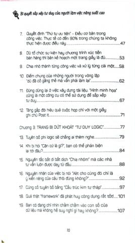  Những Điều Công Ty Không Dạy Bạn - Bí Quyết Sắp Xếp Tư Duy Của Người Làm Việc Năng Suất Cao - Ryuji Inoue 