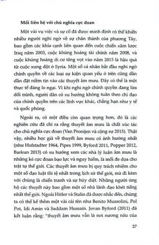  Thuyết Âm Mưu Và Chủ Nghĩa Dân Túy - Chính Trị Học Về Thông Tin Sai Lệch - Eirikur Bergmann 
