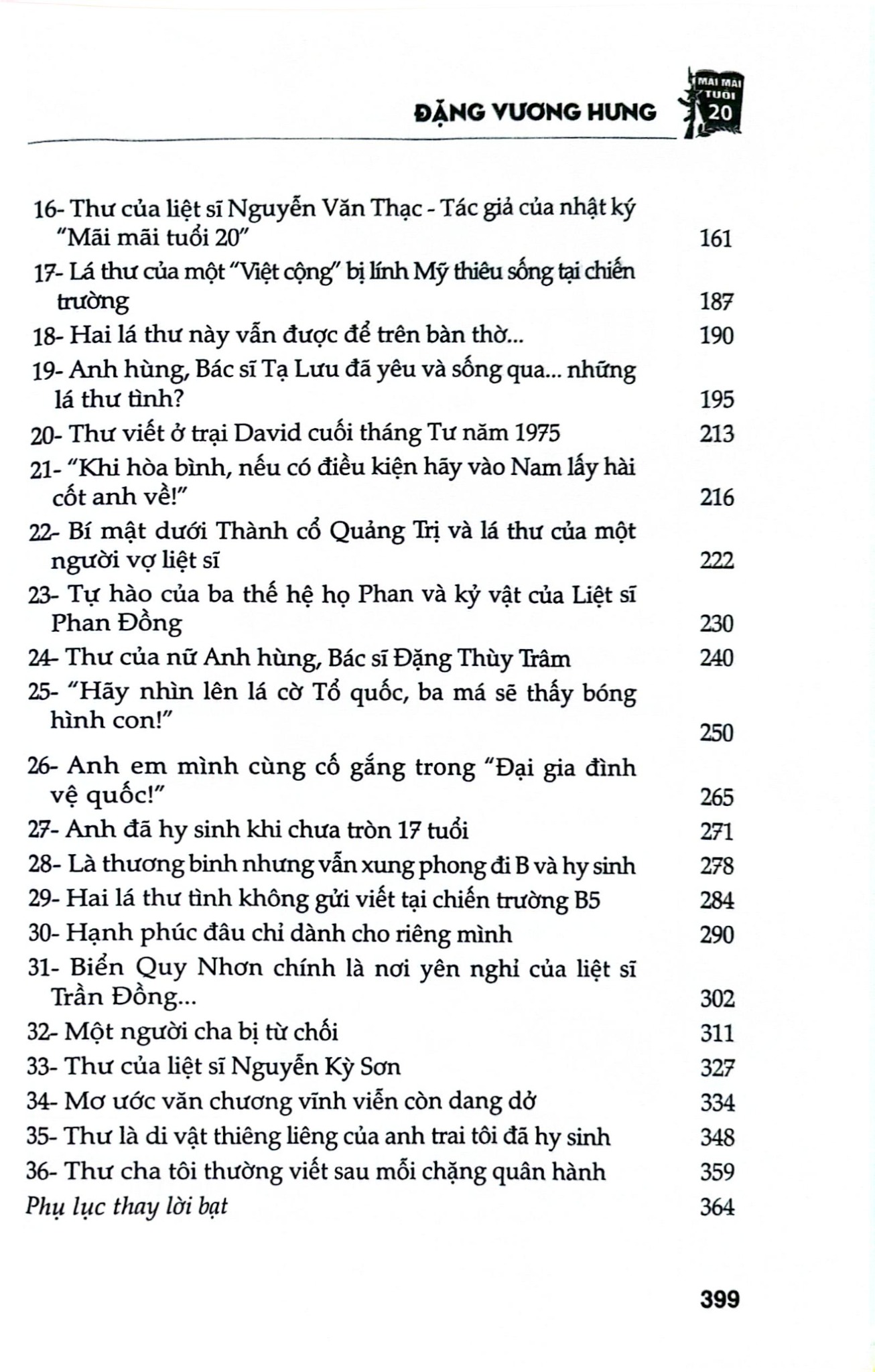 Những Lá Thư Thời Chiến Việt Nam - Đặng Vương Hưng