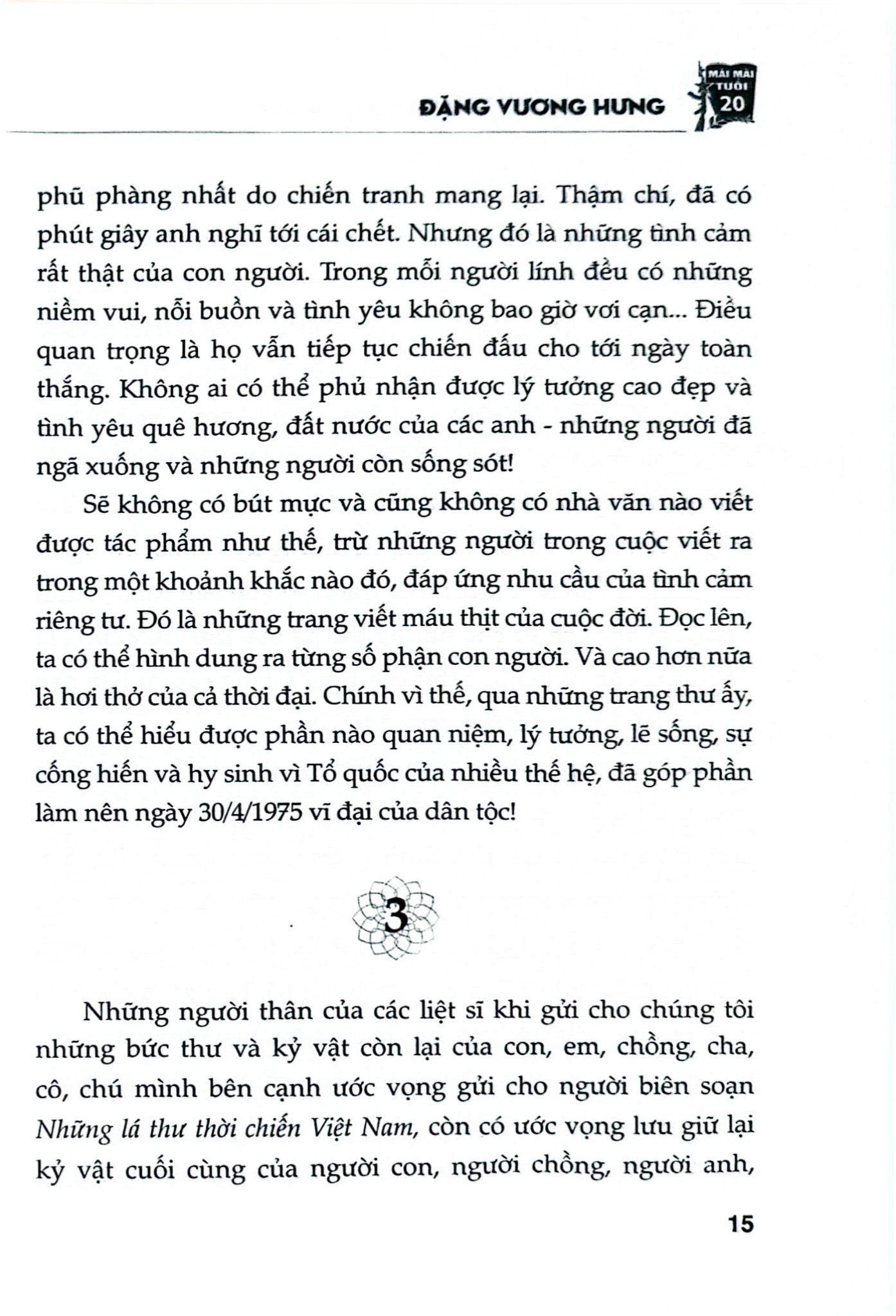 Những Lá Thư Thời Chiến Việt Nam - Đặng Vương Hưng