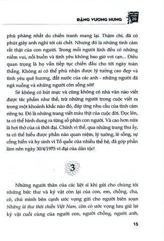  Những Lá Thư Thời Chiến Việt Nam - Đặng Vương Hưng 