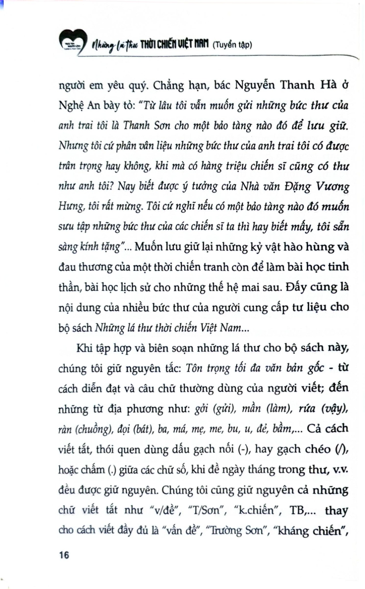 Những Lá Thư Thời Chiến Việt Nam - Đặng Vương Hưng