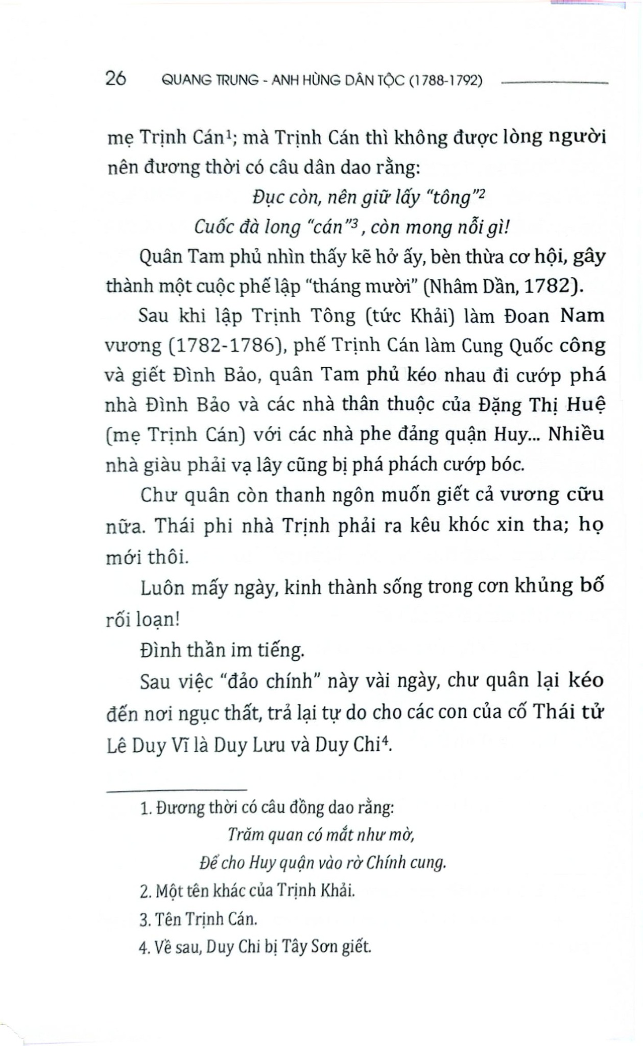 Quang Trung – Anh Hùng Dân Tộc (1788-1792) - Hoa Bằng