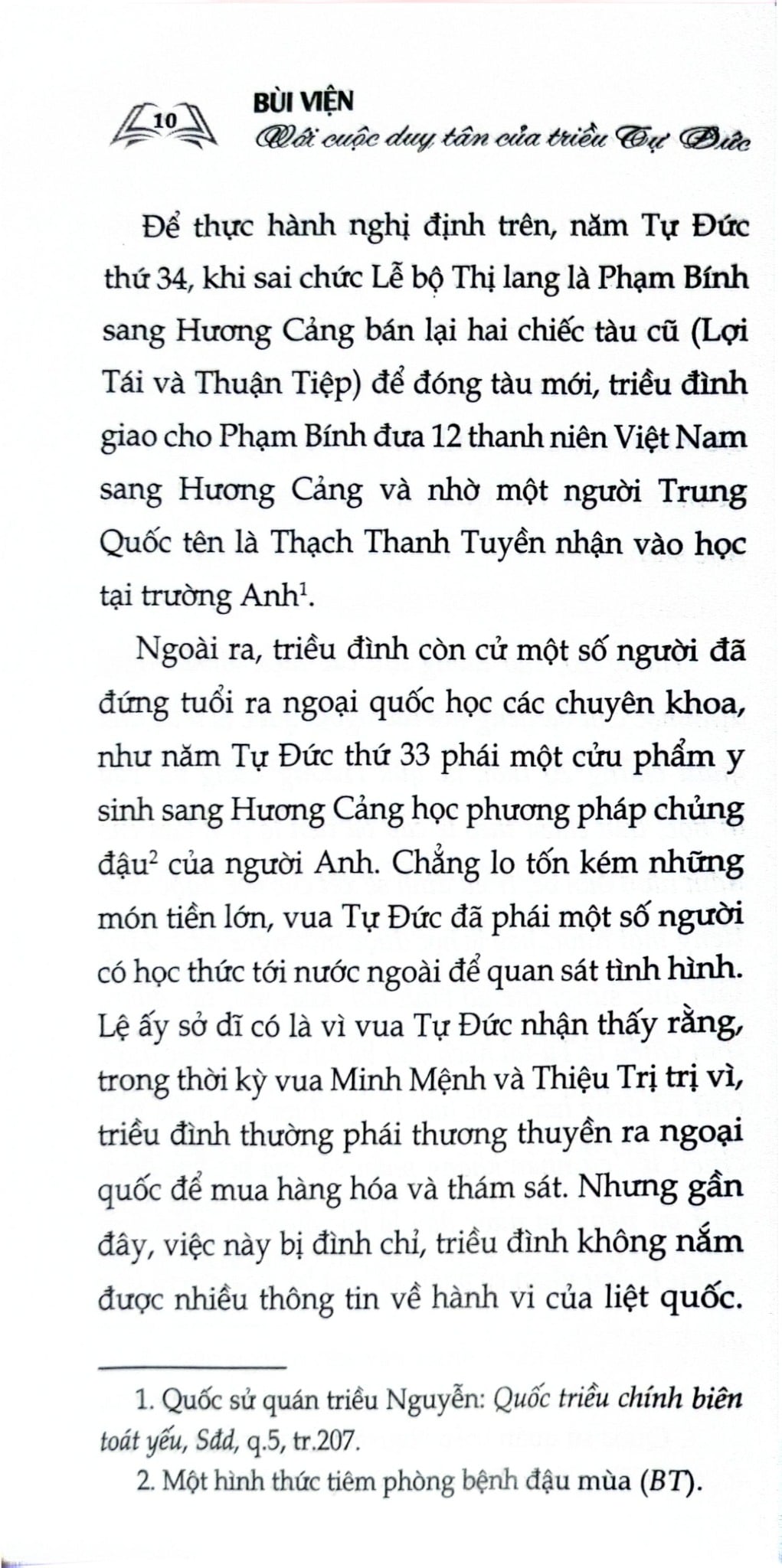 Bùi Viện Với Cuộc Duy Tân Của Triều Tự Đức - Phan Trần Chúc