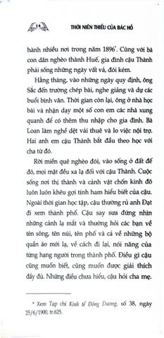  Thời Niên Thiếu Của Bác Hồ (Xuất Bản Lần Thứ Hai) - Nhiều tác giả 