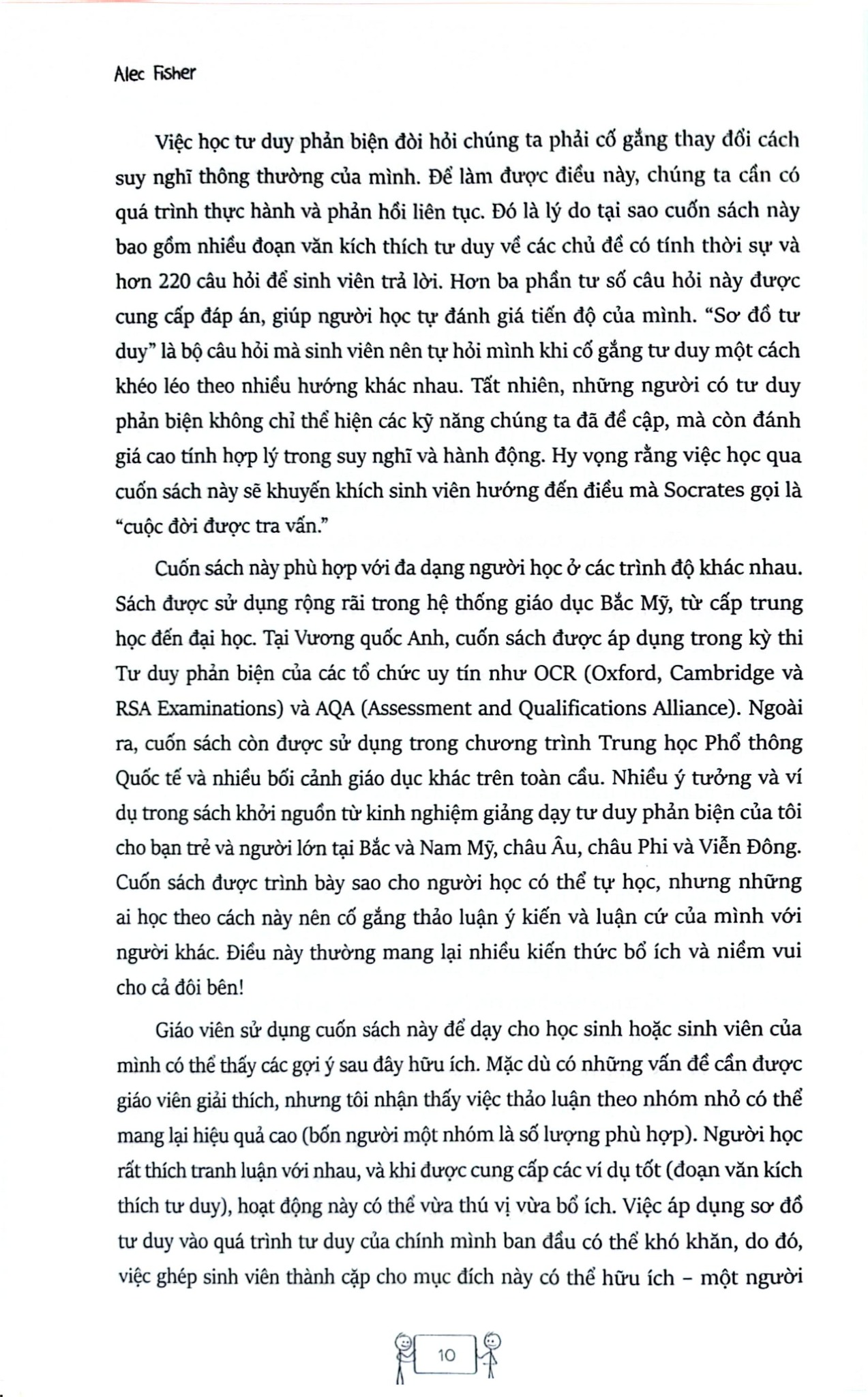 Nhập Môn Tư Duy Phản Biện - Kỹ Năng Thực Chiến Trong Kỷ Nguyên Số - 
Alec Fisher
