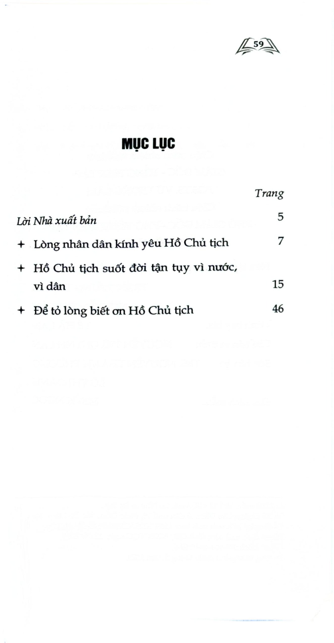 Hồ Chủ Tịch Của Chúng Ta (Xuất Bản Lần Thứ Tư) - Nam Mộc