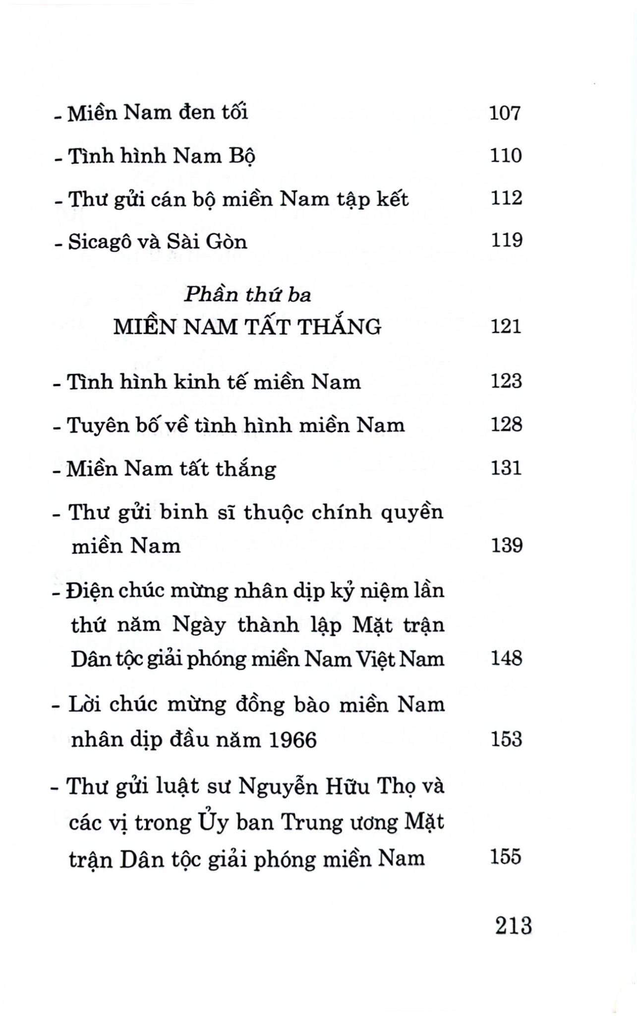 Nam Bộ Là Thành Đồng Của Tổ Quốc - Hồ Chí Minh