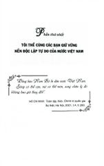 Nam Bộ Là Thành Đồng Của Tổ Quốc - Hồ Chí Minh