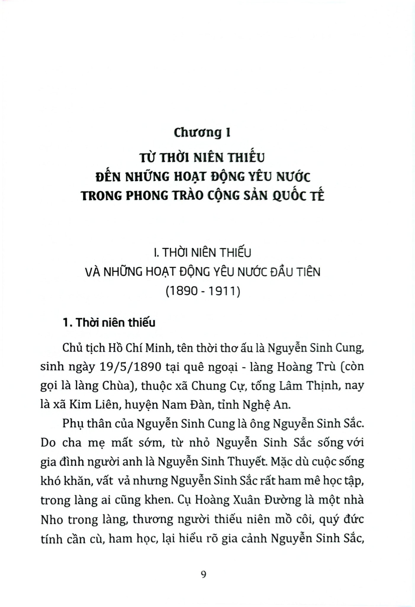 Chủ Tịch Hồ Chí Minh – Tiểu Sử Và Sự Nghiệp. President Ho Chi Minh – Biography And Career - Khu di tích Chủ tịch Hồ Chí Minh tại Phủ Chủ tịch
