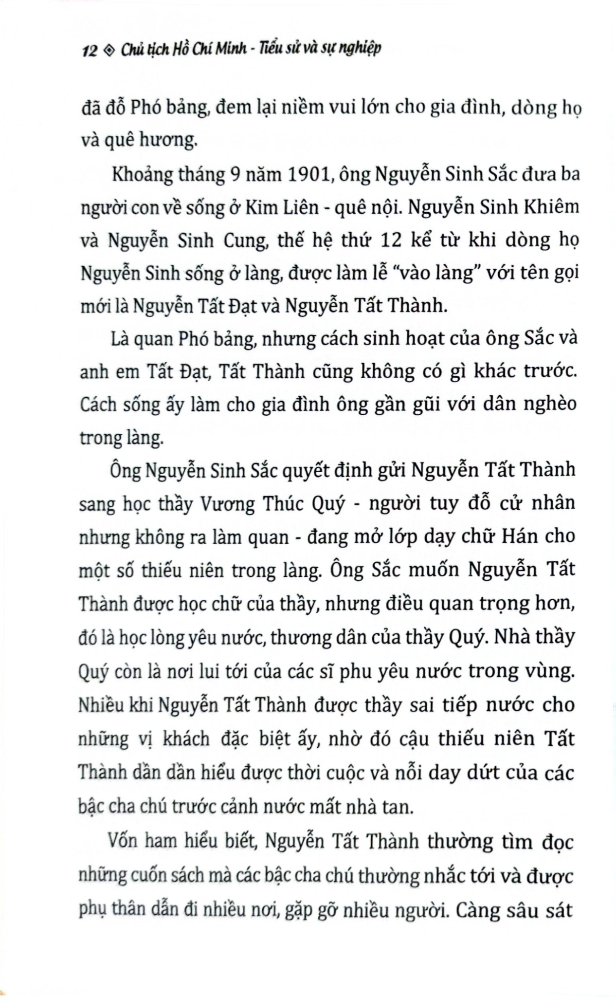 Chủ Tịch Hồ Chí Minh – Tiểu Sử Và Sự Nghiệp. President Ho Chi Minh – Biography And Career - Khu di tích Chủ tịch Hồ Chí Minh tại Phủ Chủ tịch