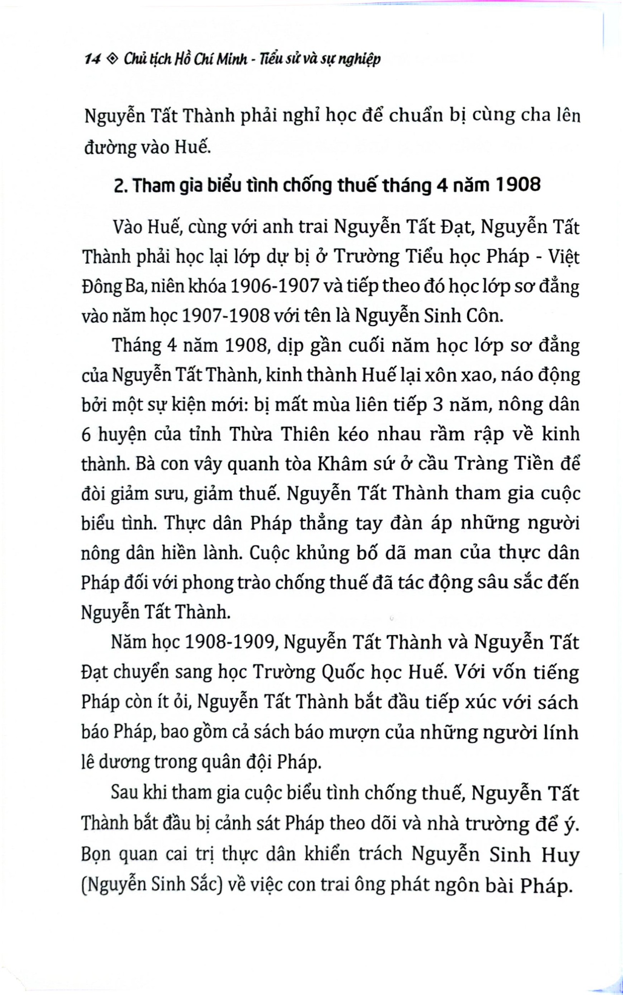 Chủ Tịch Hồ Chí Minh – Tiểu Sử Và Sự Nghiệp. President Ho Chi Minh – Biography And Career - Khu di tích Chủ tịch Hồ Chí Minh tại Phủ Chủ tịch