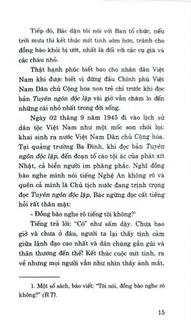  Truyện Kể Về Bác Hồ – Những Chặng Đường Trường Kỳ Kháng Chiến (Xuất Bản Lần Thứ Ba) - Huyền TímTử Nên Vũ Kỳ 