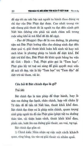  Tôn Giáo Và Đời Sống Tôn Giáo Ở Việt Nam – Hỏi Và Đáp - Đỗ Thị Thanh HươngNguyễn Thái Bình 