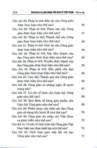  Tôn Giáo Và Đời Sống Tôn Giáo Ở Việt Nam – Hỏi Và Đáp - Đỗ Thị Thanh HươngNguyễn Thái Bình 