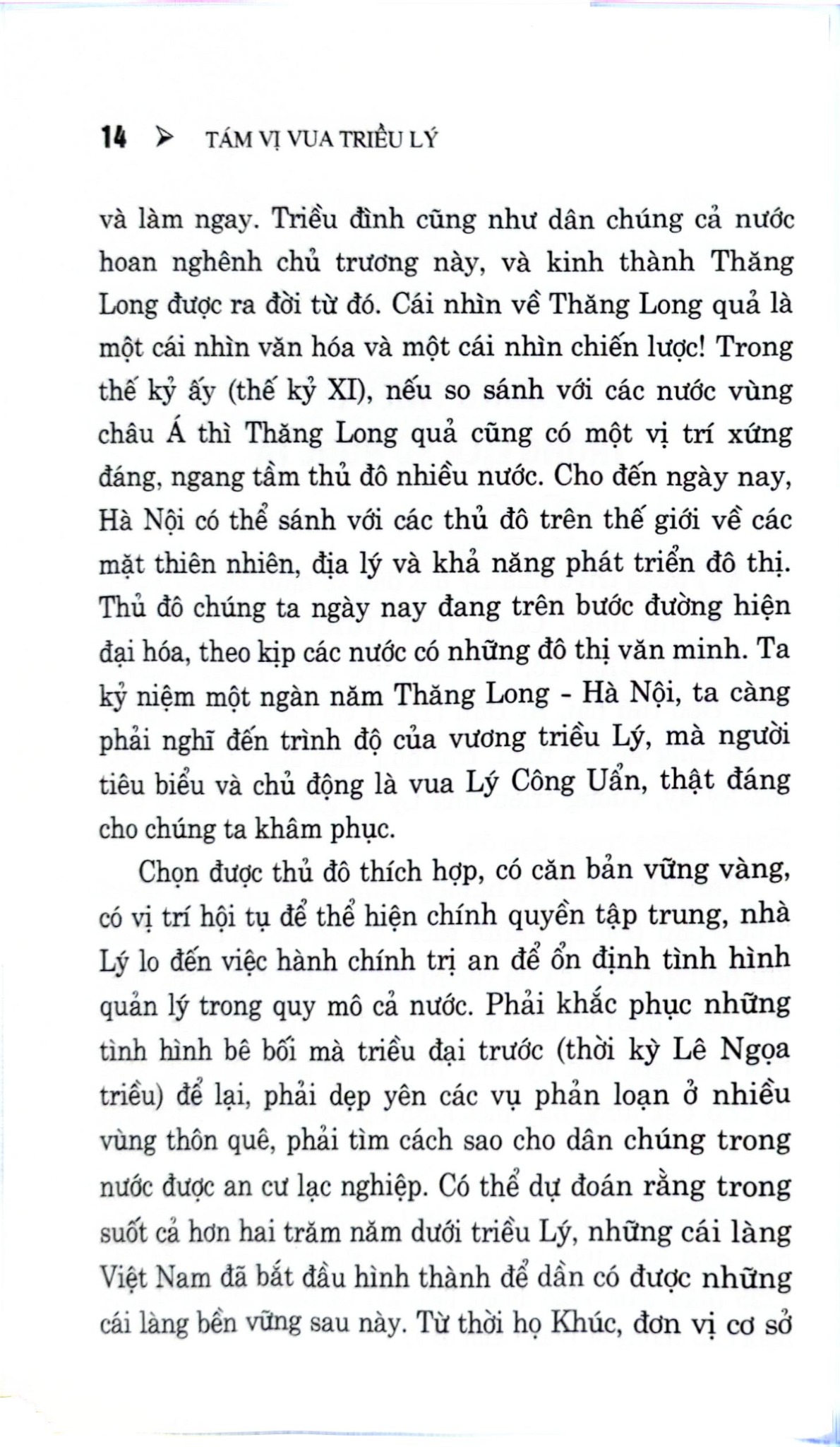 Tám Vị Vua Triều Lý - Vũ Ngọc Khánh