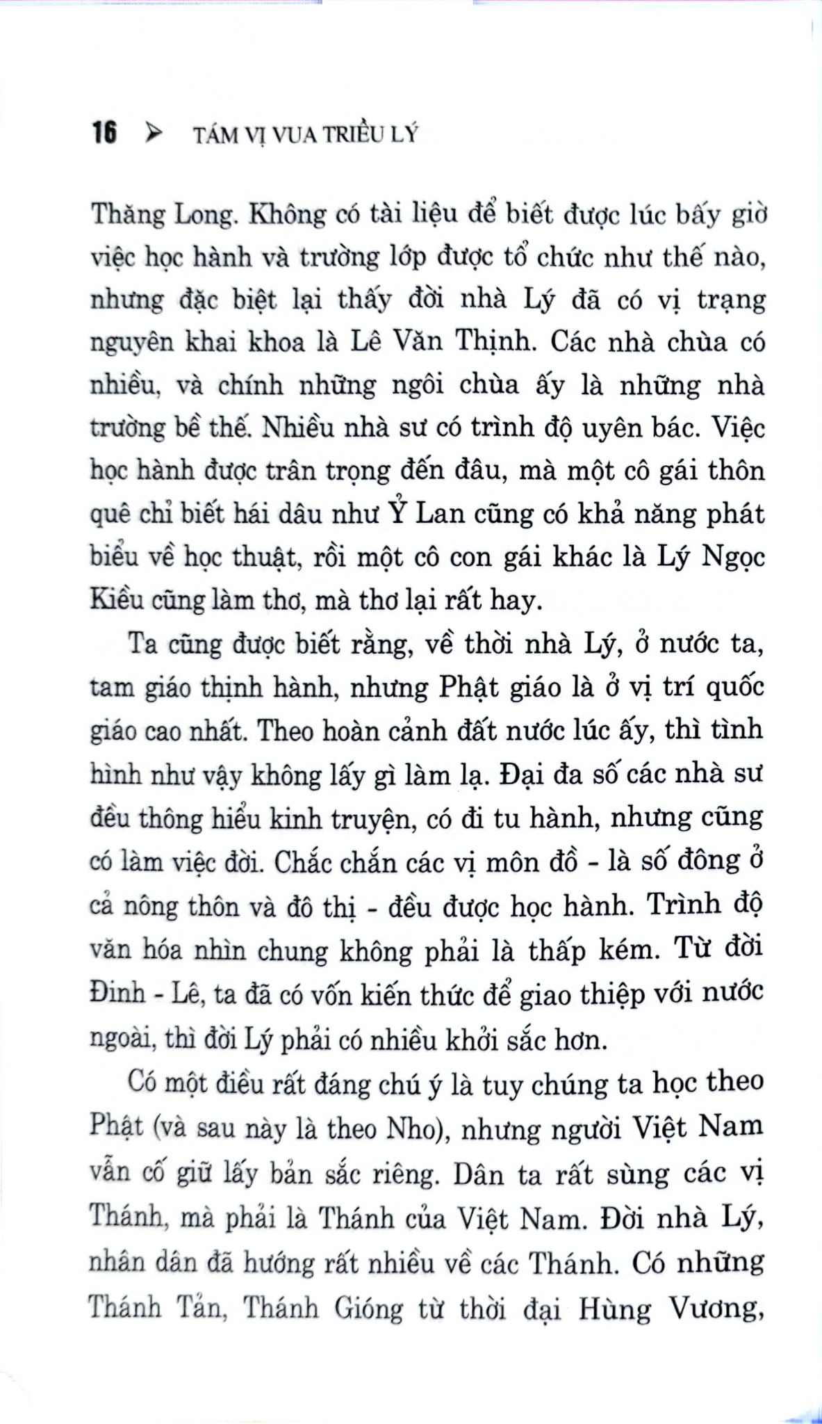 Tám Vị Vua Triều Lý - Vũ Ngọc Khánh